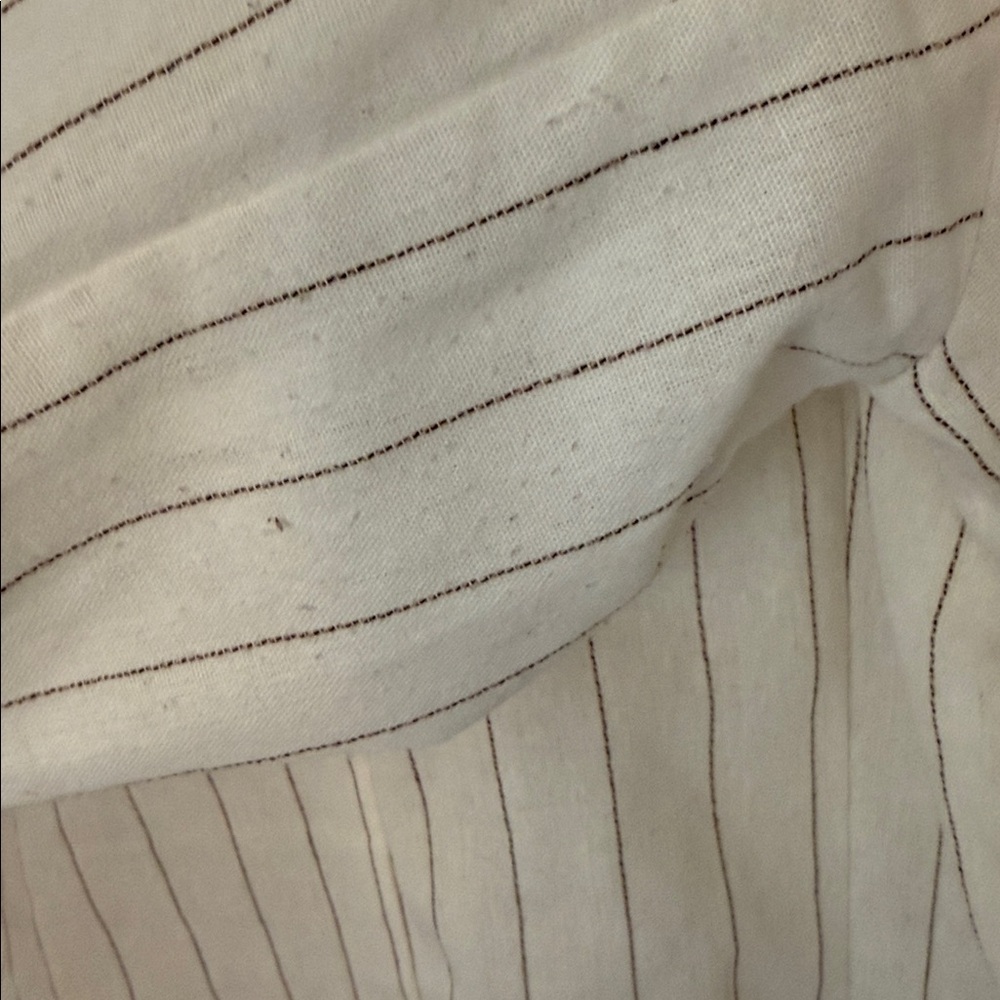 Kori Cream Pinstripe Blazer Jacket - Picture 6 of 6